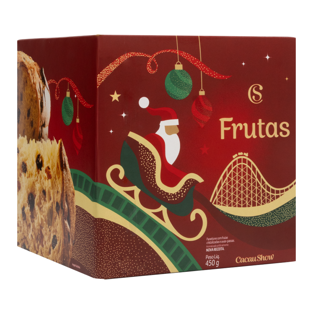 Panetone de Frutas 450g, , large. image number 1